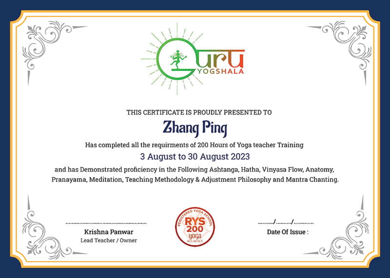 200 Hour Yoga TTC Certification In Rishikesh